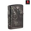 Bật lửa zippo 49287 zippo lisa parker mythological high polish black - ảnh sản phẩm 2