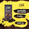 Dark chocolate 85% cacao less sugar 50g figo - ảnh sản phẩm 2