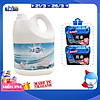 Combo 01 nước rửa chén bát không mùi diệt khuẩn juleen 3500ml + 02 hộp khử - ảnh sản phẩm 1