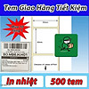 Nơi bán Set 5 cuộn giấy in tem mã vạch khổ 50*50mm cuộn 30m