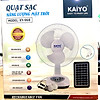 Quạt sạc tích điện kaiyo ky 968 - trắng - hàng chính hãng - ảnh sản phẩm 2