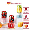 Nơi bán Máy Xay Sinh Tố Mini Sukoto 300ml Sạc USB 6 lưỡi - Tặng 49 Công Thức Pha Chế Bí Mật