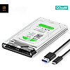 Nơi bán Hộp đựng ổ cứng HDD/SSD 2.5 QGeeM Gen2-cổng USB C/3.1, Type C to SATA-SATA I II III, PS4 hỗ trợ UASP tốc độ cao 6Gbps kèm cáp Type C to USB A