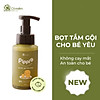 Bọt tắm gội thảo dược pippi cho bé sơ sinh không cay mắt cỏ mềm 250g - ảnh sản phẩm 1