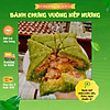 Bánh chưng vuông xanh nếp nương bà dung - đặc sản hà giang 1kg - ảnh sản phẩm 1