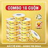 Giấy vệ sinh premier vinaroll jumbo 700g - combo 10 cuộn giấy vệ sinh cuộn - ảnh sản phẩm 1