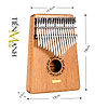 Đàn kalimba lingting 17 phím k17g gỗ đàn hương - full phụ kiện lt-k17g - ảnh sản phẩm 4