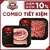 Hcm combo heo tiếp kiệm thịt xay - ba rọi meat master  400 g  - giao nhanh - ảnh sản phẩm 1