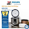 Nơi bán Nồi Cơm Điện Cơ Philips HD3132 - Lòng Nồi 5 Lớp - Công Suất 800W / 2Li