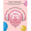 Tai nghe chụp tai Bluetooth 5.0 K6131 Macaron Hỗ Trợ Thẻ Nhớ, Dây 3.5mm, Đài FM