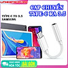 Nơi bán Dây Cáp Chuyển TYPEC Ra 3.5mm Có DAC Cho Máy Samsung Galaxy Note 10 NOTE 10 PLUS - Linhkiensgstore