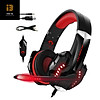 Nơi bán Tai nghe gaming chụp tai PYTHON FLY chống ồn âm thanh stereo cho PS4, PC, Xbox One, PS5, kèm mic đàm thoại, đèn LED, âm bass, vành chụp tai mút mềm cho Laptop Mac