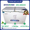 Nơi bán [MIỄN PHÍ VẬN CHUYỂN] Tủ Đông Kết Hợp Tủ Mát Cao Cấp Mitsuxfan MF2-400GW2 - 2 Ngăn, 2 Cửa, 400 Lít/ 280 Lít, Thân tủ dày, Đúc nguyên khối, Kháng khuẩn phân tử bạc, Inverter tiết kiệm điện