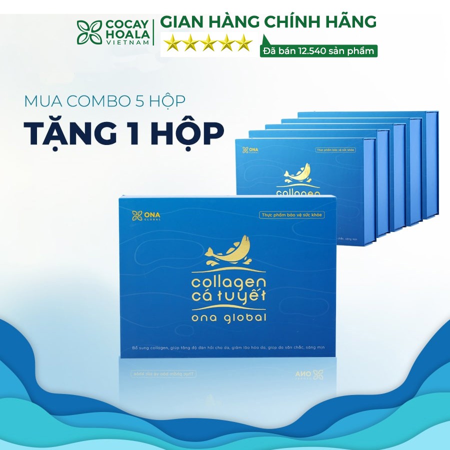 Combo 2 collagen cá tuyết ona gobal làm đẹp da, da săn chắc - ảnh sản phẩm 5