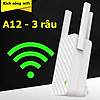 Nơi bán Kích sóng wifi A12 V2 Repeater Wireless 3 râu