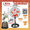 Nơi bán [HCM]Quạt Kẹp Bình 12V Công Nghiệp B3 Lổ Cắm 5.5 ly 3 Tốc Độ Gió Chạy Trực Tiếp NLMT. HÀNG CHÍNH HÃNG