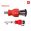 Tua vít lùn pb swiss tools 8453.v01 cn gồm 6 mũi bits gắn sẵn trong tay - ảnh sản phẩm 3