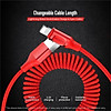 Nơi bán Dây sạc lò xo Lightning hỗ trợ sạc nhanh 2.1A cho iPhone / iPad hiệu Rock Spring Cable (dài 1.5m, thiết kết lò xo chống rối)