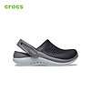 Giày lười trẻ em crocs literide 360 clog toddler blk sgy - 206712-0dd - ảnh sản phẩm 1