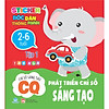 Nơi bán Sách - Combo 3 Quyển Sticker bóc dán thông minh - Phát triển chỉ số sáng tạo CQ 2-6 tuổi - Nhà Sách VNBoo