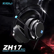 Tai nghe Gaming ZIDLI ZH17 (Sound 7.1 , Led RGB chớp tắt, Điều khiển trên dây) - Tai nghe game - Hàng Chính Hãng