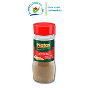 Bột gừng nguyên chất mịn - Bột gia vị khô Natas nấu ăn chế biến thực phẩm Hũ 40g