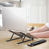 Chân đế laptop có thể gấp gọn chỉnh góc nghiêng bằng hợp kim nhôm N4 Vu