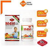 Viên Uống Bổ Sung Khoáng Chất Cho Sức Khoẻ Nam Giới Olympian Labs M4M Multi-Vitamin For Men - Hộp 30 Viên