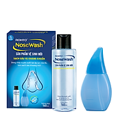 Bộ Tiện Dụng Vệ Sinh Mũi Rohto NoseWash Miniset Bình Vệ Sinh Mũi Easy Shower + Bình Dung Dịch (150ml)