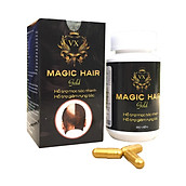 Viên uống hỗ trợ mọc tóc nhanh chữa hói đầu Magic Hair Gold (Hỗ trợ điều trị rụng tóc, rụng tóc sau sinh, giúp mọc tóc nhanh, ngăn tóc bạc sớm)