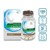 Viên uống Liquid Calcium bổ sung canxi (Lọ 120 viên)