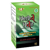 Viên uống dưỡng tóc Herba Hair Kingphar Vinh Thịnh Vượng VV, hộp 60v