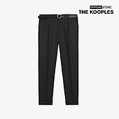 THE KOOPLES - Quần tây nam thanh lịch Black Suit HPAN21027K-BLA01