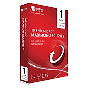 Phần mề Trend Micro Maximum Security 1 PC 1 Năm - Hàng Chính Hãng