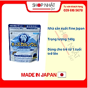 Bột canxi cá tuyết Fine cho trẻ em Nhật Bản (140g) - Tặng túi zip 3 kẹo mật ong Senjaku