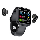 Đồng hồ Thông minh Tai nghe Bluetooth Điện thoại Nghe nhạc Luyện tập Thể thao Theo dõi Sức khỏe Vận Động Đo huyết áp Nhịp tim AMA Watch X5 Chính hãng