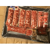 Chỉ bán HCM - Thịt Vùng cổ Bò mỹ - US Beef Chuck Eye Roll - 500gram