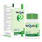 Viên ngậm Vitamin D3 K2 MK7 MenaQ7 và Canxi MEQUIB 2 - Giúp xương chắc khỏe