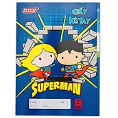 Giấy Kê Tay Hồng Hà School 4926 - Super Man - Màu Xanh