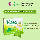 Viên ngậm giảm ho Viasol húng chanh (hộp 100 viên)