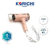 Máy sấy tóc Korichi - KRC-2600 - 1500W - Hai màu xanh, hồng