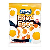 Combo 3 gói Kẹo dẻo Vidal hình trứng chiên Fried Eggs 100gr