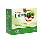 Viên uống bổ gan, giải độc gan Livseven - Arginine, diệp hạ châu, Actiso giúp mát gan giải độc, hỗ trợ điều trị viêm gan B, men gan cao, gan nhiễm mỡ