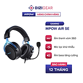 Tai Nghe Gaming Headphone MPOW Air SE BH439A Âm Thanh Vòm 360, Bass Tăng Cường, Mic Khử Nhiễu - Hàng Chính Hãng (Xanh Dương)