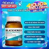 Blackmores Odourless Fish Oil 1000 Mini Capsules 400v