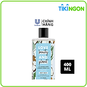 Sữa Tắm 400ml Love Beauty And Planet Chăm Da Mềm Mịn Petal Soft Với 100% Dừa Tươi Organic