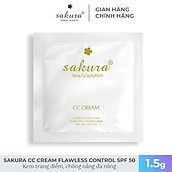 Kem trang điểm đa năng Sakura Cc Cream Flawless Control 1.5g