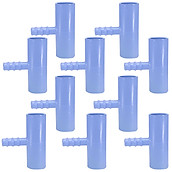 Bộ 10 cái T nhựa PVC phi 27 nhánh 10 ly