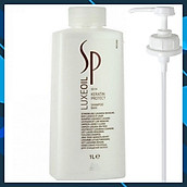 Dầu gội Wella SP Luxeoil Keratin Protect Shampoo phục hồi tóc hư tổn cao cấp Đức 1000ml