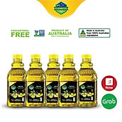 Combo 5 chai Dầu ăn Oliu hạt nhãn hiệu KANKOO Oil Australian Liquid Gold